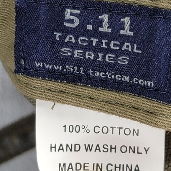 5.11 Tactical Series 100% Cotton Adjustable Adult Hat Cap - Picture 12 of 16